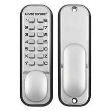 Home Secure™ Digital Push Button Door Key Pad Lock HS13187 - Multicolor - View 1