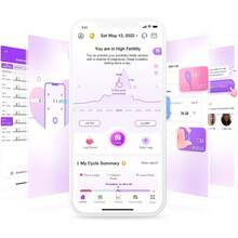 Easy@Home 30 LH Ovulation Test Strips + 30 Urine Cups: Ovulation Test Predictor Kit, Powered By Premom Ovulation Tracker App - 30LH + 30 Cups - View 7