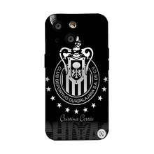 Black And White Logo: Soccer Club. This Stylish Black Phone Case Is Compatible With Samsung, Apple, , , , Transsion, ,  And Honor. Made Of TPU Silicone, It Offers Shock And Drop Protection And A Superior Feel. It's An Ideal Gift For Family, Friends, And Loved Ones, And A Perfect Choice For Valentines Day And Year's Gift. - Black - View 2