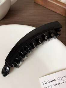 3/1PC Temperament Large High Ponytail Clip, Naturally Fluffy And Hair Enhancing, Banana Clip With Teeth On The Back Of The Head, Anti Slip Vertical Clip - Multicolor - View 7