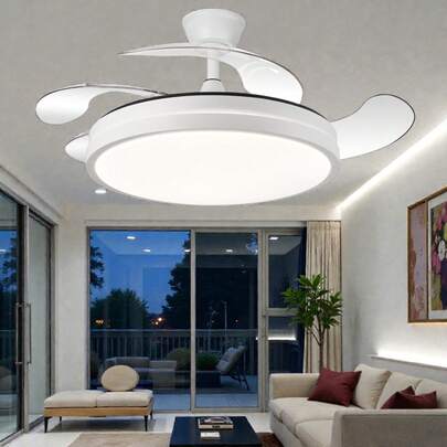  FABRILAMP ABRILA Ventilatore DC Bandido 59w Bianco 4 pale 107d 5900lm 3500-4000-6500k Telecomando e Timer Include telecomando e due aste da 10 e 25 centimetri Prodotti originali, qualità affidabile