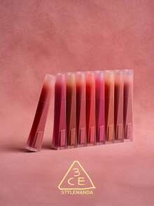 丝绒高级时尚唇釉，柔滑丝绒哑光质地，高显色度，持久不拔干，舒适液体唇膏，打造奢华唇妆。韩国化妆品 | 韩国美妆 | - 02 - 查看 9