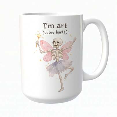 INESTAMPABLE Taza Grande I´m Art, estoy harta