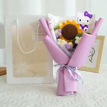 Bó hoa hướng dương, Bó hoa hướng dương hình hoạt hình dễ thương, Trang trí bàn làm việc Kawaii, Bó hoa trang trí nhà cửa và đám cưới, Thích hợp làm quà tặng Ngày của Mẹ, quà tốt nghiệp cho bạn thân, quà sinh nhật, quà tựu trường. - Nhiều màu - Xem 12
