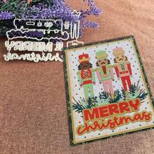 Creative Christmas Dies, DIY Scrapbooking Album And Embossing Stencil, Greeting Card Making Tool, Card Paper Cutting Crafts ,Gift Card Making Template Die Cuts. - Silver - View 3