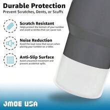 Boot Sleeve 40oz Adventure 20oz 30oz IceFlow Tumblers Protects Against Dents Scratches Protector Bottom Of Cup Frosted, 1 - Pack - Có lớp phủ mờ, 1 gói - Xem 2