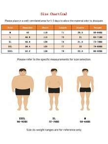 Camiseta casual de cuello redondo para hombre, ideal para el trabajo - Negro - Ver 8