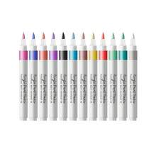 一套丙烯颜料马克笔，120色，适用于木材、画布、石头、玻璃、陶瓷等表面，着色马克笔，是送给艺术家、返校用品、男孩、女孩、学生、返校节和教师节的完美礼物。 - 彩色 - 查看 9