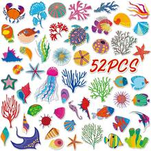 30PCS Duck Cruise Door Magnets, Magnetic Waterproof Navigation Decorations Funny Ship Cabin Car Decors, Reusable Refrigerator Magnets For Fridge, Carnival Cruise Party - Underwater-themed - View 9