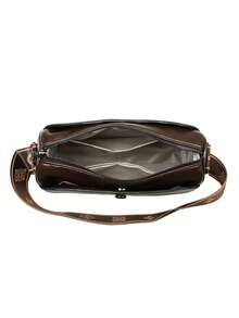 Women's Solid Color PU 3-Layer Main Compartment Large Capacity Minimalist Lightweight Classic Multifunctional Handbag - Green - View 10