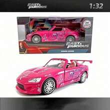Simba Universal 1/32 Scale "Fast & Furious" Movie Model Car, Official Authorized Alloy Diecast, Rotating Wheels, Openable Doors, Rubber Tires, Adult Collectible, Collector's Gift - Multicolor - View 29