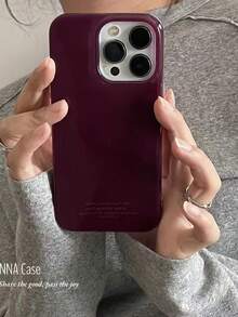Premium Transparent Grape Purple Magnetic Phone Case Compatible With Iphone 17/16 Pro Max, Apple 14 Matte 17 Pro, New 15 Pro, 16 Pro Max, Anti-Fall Full Coverage Phone Protective Case - Purple - View 2