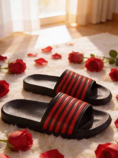 All Season Slippers, Indoor Home Slippers, Teenager Casual Sandals, Campus Student Outdoor Casual Sandals, Beach Slippers, Pool Slippers, Sports Slippers, Indoor Home Slippers, Bathroom Slippers, Slip-On Slippers, Slip-On Slippers, Thick Soft Comfortable