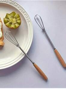 1/3件装 7.9英寸不锈钢静音迷你厨房奶泡器，直式奶泡器，电动手持奶泡器/打蛋器 - 彩色 - 查看 6