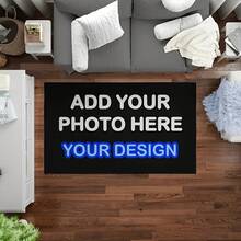 Personalized Doormats For Your Entryway, Featuring Options For Text, Logos, Or Photos. Suitable For Front Doors, Living Rooms, And Bedrooms, These Heavy-Duty Mats Have A Non-Slip Surface And Are Easy To Clean. Custom Sizes Can Be Ordered,Suitable For Both Indoor And Outdoor Use, Ideal For Hallways, Balconies,High-End Printed Kitchen Soft And Comfortable Standing Mat, Moisture-Absorbent And Anti-Slip, Durable And Stain-Resistant, Suitable For Bathroom Door, Kitchen, Dining Room, Coffee Shop Carpets, As Well As Living Room, Bedroom And Entry-Level Home - Multicolor - View 8