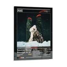 Framed Drake Poster Merch Some Sexy Songs 4 U Rapper Music Album Canvas Decorations Poster - 999 - 查看 1