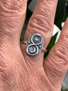 1枚精美戒指，适合女性作为情人节礼物、结婚纪念日或派对饰品 - 1# - 查看 5