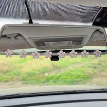 8 片可爱迷你雏菊汽车内饰装饰贴纸，装饰小贴纸，适用于汽车仪表盘、电脑屏幕 - 小雛菊貼 - 查看 8