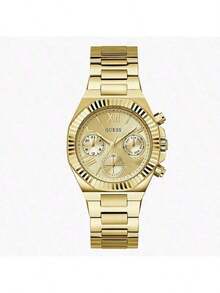 Guess 女士石英表，不锈钢，商务，适合日常佩戴，GW0769L2 - 金色 - 查看 5