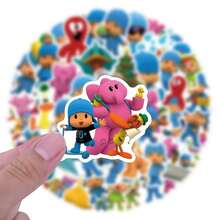 Pocoyo Stickers, Arts & Crafts, For Decorating Stationery, Cups, Luggage, Refrigerators, Skateboards, Guitars School Supplies - 1 Set - View 5