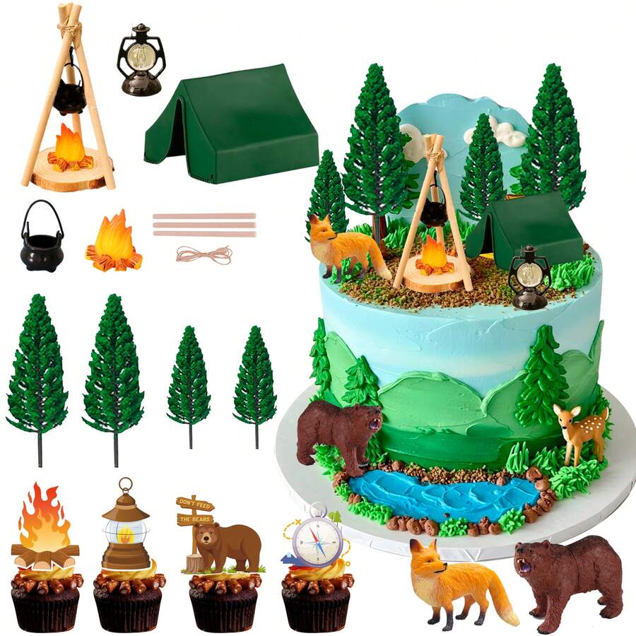 Decorazioni per torte - Multicolore - Visualizzare 1