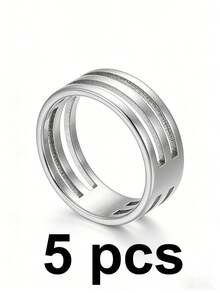 1/5/10/20/50/100个开口圈钳工具，用于闭合开口圈，珠宝制作开口圈开启器，DIY珠宝制作用品 - 銀色 - 查看 15