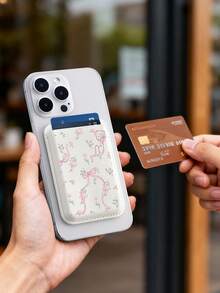 Ayotu 1 chiếc ốp lưng điện thoại kiêm ví từ tính hình hoa và nơ, tương thích với iPhone 12 13 14 15 16 Pro Max Plus Mini, có khe đựng thẻ, thích hợp làm quà tặng cho mẹ, gia đình, bạn bè, sinh nhật, lễ hội, có các màu hồng, trắng, xanh dương, đen, nâu. - Nhiều màu - Xem 6