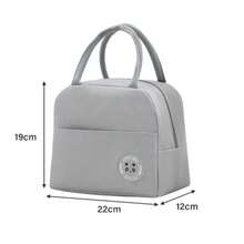 Hand Bag.Clutch Purse For Women.Lunch Bags For Woman. New Fashionable Large Capacity Lunch Tote Bag, Leak Proof And Stain Resistant Portable Dining Cart, Classic Insulated Bag, Hand-Held Tote Bag, Mommy Bag, Commuting Tote Bag, Daily Fitness Lunch Bag, Picnic Bag, Waterproof And Insulated Crossbody Bag, School Supplies Bag - 黑色 - 查看 6