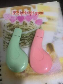 温和洁面毛孔工具 - 非电动洁面铲，纹理表面设计，浅绿色手柄，四季皆宜 - 彩色 - 查看 18