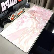 Large Anime Girl Desk Mat, Suitable For Computer And Office Use, Extra Large Non-Slip Rubber Mouse Pad, Great Gift For Gamers, Anime Fans, Friends And Girls - Mouse Pad - View 2
