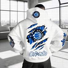 N-B-A Orlando Magic Sports Hoodie, 3D Print Men's Fashion Pullover (Unisex) - Perfect Sports Gift.-3-1 - phong cách - Xem 3