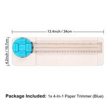 4-In-1 Paper Cutter With Rotary Blades, Multifunctional Handmade DIY Paper Cutting Tool - A - View 13