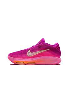 Nike Air Zoom GT Hustle 3 舒适轻便中帮篮球鞋,男女通用,粉紫色 - 粉紅紫色 - 查看 15