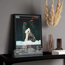 Framed Drake Poster Merch Some Sexy Songs 4 U Rapper Music Album Canvas Decorations Poster - 999 - 查看 3
