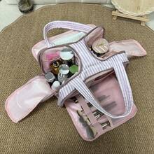 Women Belt Bags - Stripes - Dark Pink - View 4
