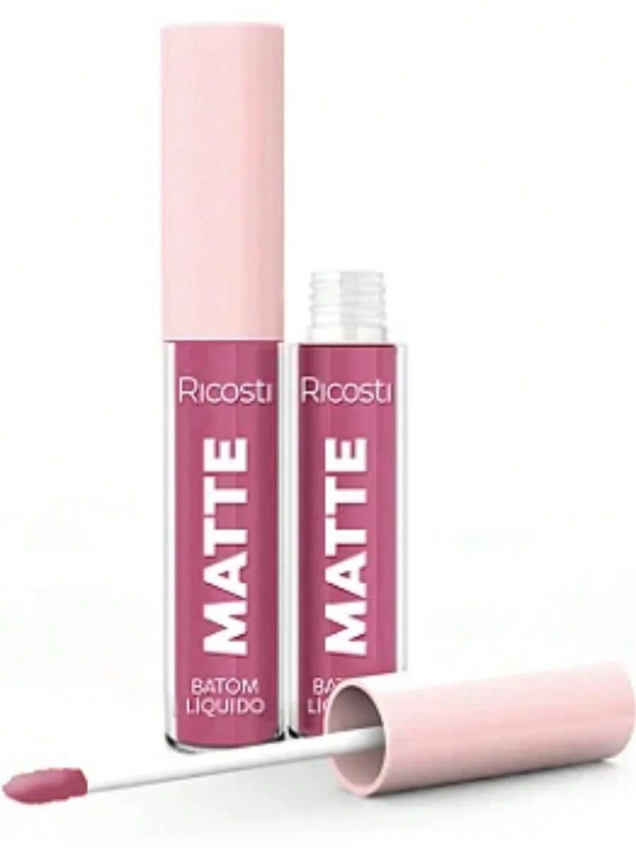 Make More RICOSTI VEGAN LIQUID LIPSTICK 4 ML - Rosa nude - Ver 1