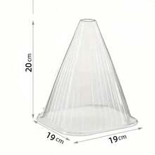 透明保护罩，适用于园艺幼苗、温室栽培，透气花盆罩，可保暖、保湿、防冻、防虫、防啃咬 - A - 查看 3