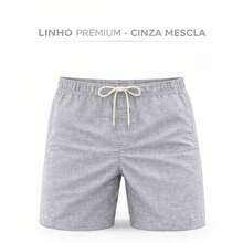 1 Summer Spring Spring / Summer / Autumn Spring / Summer Regular Fit Eyelet Drawstring Beach For Going Out Weekend Casual Holiday Father's Day Valentine's Day Christmas - Grey - View 3