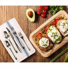 4件套高品质加厚乌托邦毛巾，48*70厘米，包含超强吸水可重复使用的清洁布和茶巾 - 多色 - 查看 5