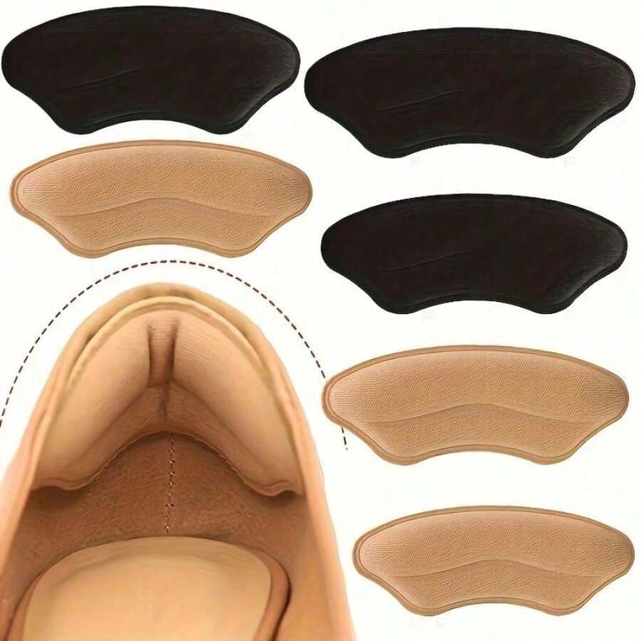 4-Pack Heel Pads For Too Big Shoes Self-Adhesive Heel Protectors Heel Inserts Improve Shoe Fit And Comfort Prevent Heel Slippage And Blisters,Shoes And Boots Accessories, Back To School Supplies - Multicolor - View 1