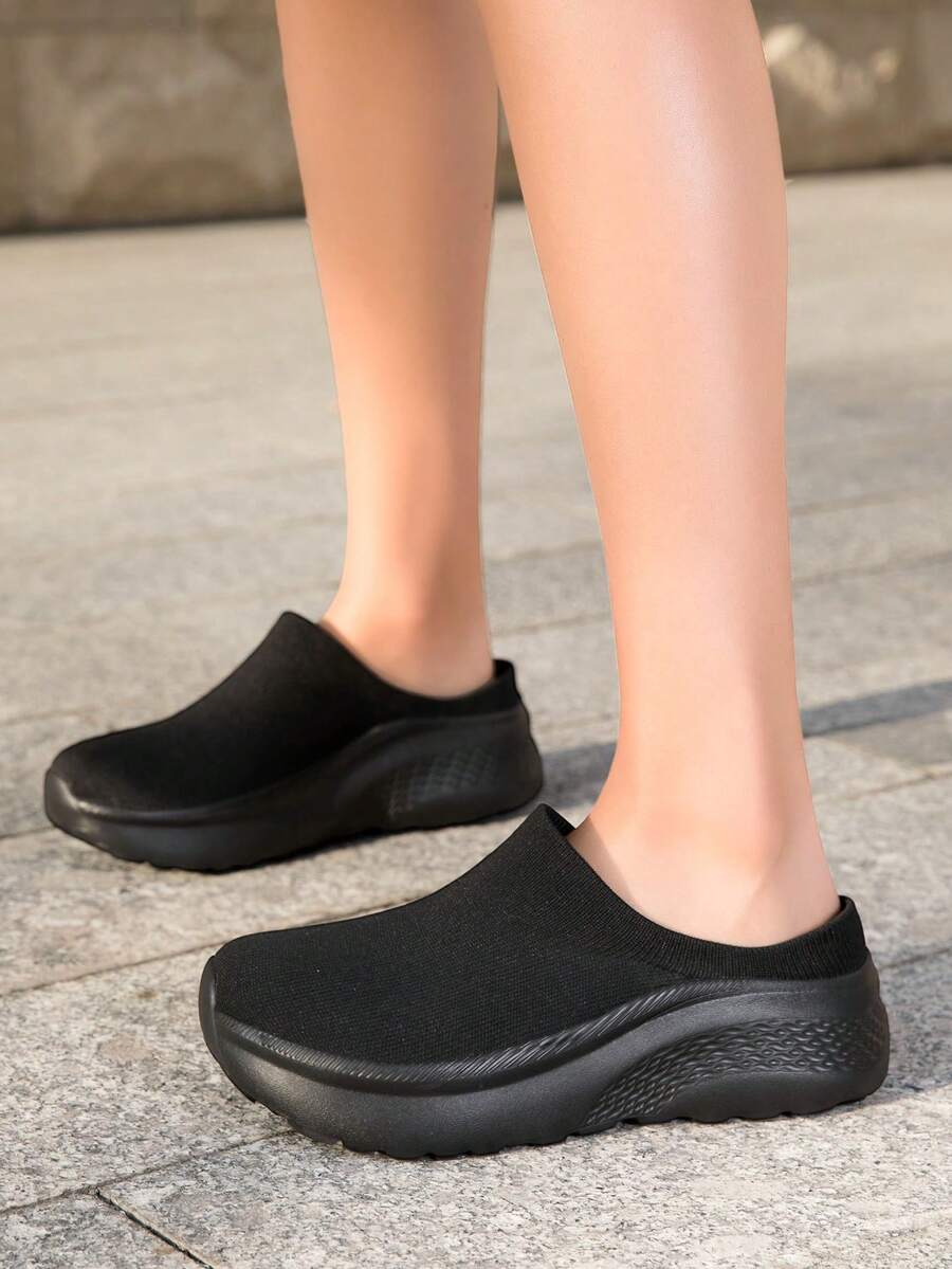Dép lê unisex nhẹ, kiểu dáng giản dị, chất liệu thoáng khí, phần mũi rộng rãi, phù hợp cho phòng tập thể dục, văn phòng, đi bộ mùa xuân và mùa hè.