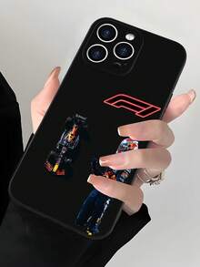 F1 Racing Phone Case With Driver Print All-Over Print Mixed Color Phone Case For 17 PRO MAX/17 AIR/15 ProMax/16 PROMAX/Galaxy S22/S23/S24/S23 Plus/S24 Ultra/S25/A15/A33/A23, Halloween Design, 2D Flat Style, Vintage Collage, Floral Fashion, Cool Cute Aesthetic, UV Printing, Trendsetter For Fashion Enthusiasts - Pha màu 1 - Xem 5