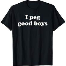 I Peg Good  Funny For Men Women T-Shirt - 黑色 - 查看 1
