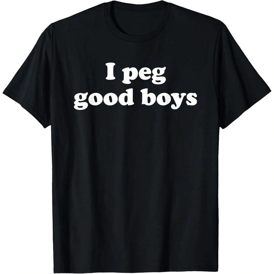 I Peg Good  Funny For Men Women T-Shirt - 黑色 - 查看 1