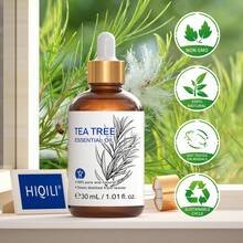 HIQILI 薰衣草玫瑰茉莉精油 30mL/1.01 Fl.Oz. 純淨尤加利茶樹廣藿香油，適用於皮膚與頭髮護理、按摩、身體放鬆、沐浴，亦可用於 DIY 蠟燭與手工皂製作、擴香機、空氣淨化器，適合酒店、臥室、居家香氛禮品 - 多種香味 - 查看 34