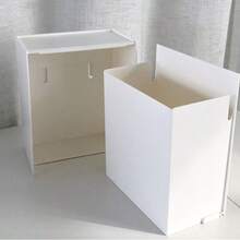 Portarrollos de papel higiénico para baño, caja de papel higiénico sin taladro, portarrollos de baño impermeable, portarrollos de papel higiénico de pared, caja de pañuelos - bote de basura gris - Ver 7