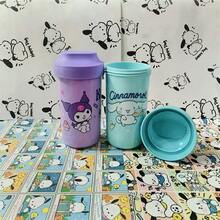 SANRIO Bộ hộp cơm trưa hoạt hình cỡ lớn có bản quyền của , kèm sticker tự dán, hộp cơm  dễ thương dùng được trong lò vi sóng - Hộp cơm đáng yêu, quà tặng sinh nhật, ngày Valentine, đám cưới, phụ kiện du lịch. - Nhiều màu - Xem 6