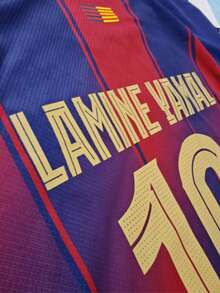 25-26 Barcelona Home Jersey No.10 YAMAL Short Sleeve Jersey Football Shirt - 紅色 - 查看 2