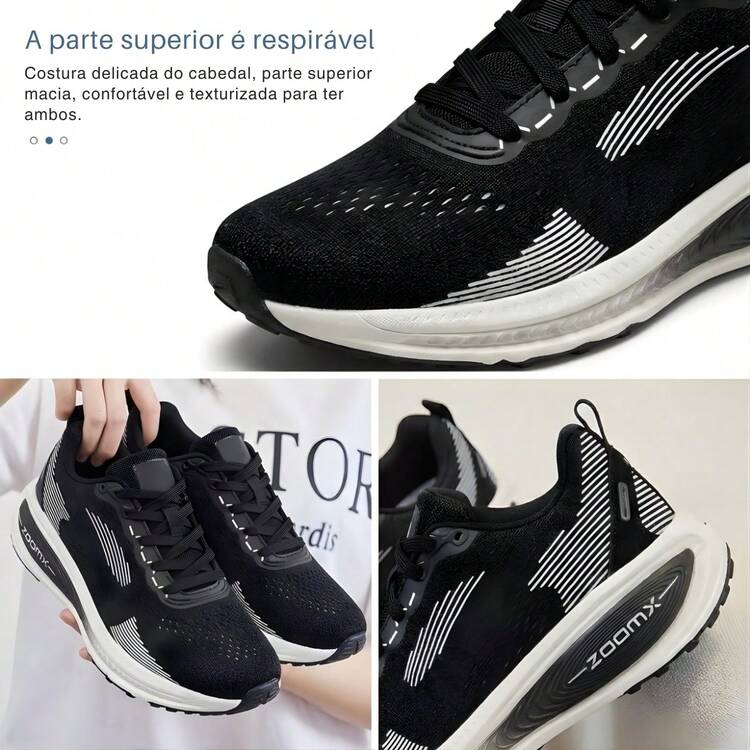 Tênis ZX Feminino Leve e Durável Para Atividades Físicas