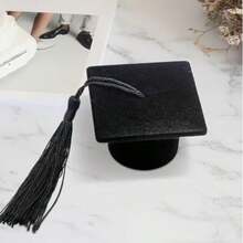 Graduation Cap Shaped Jewelry Box - University Graduation Gift - Badge Pendant Necklace Earring Storage Box - Student Birthday Gift Box - Multicolor - View 4